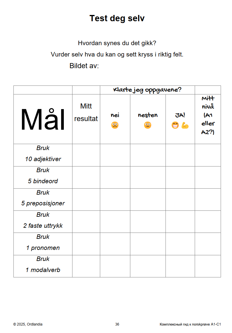 test deg selv