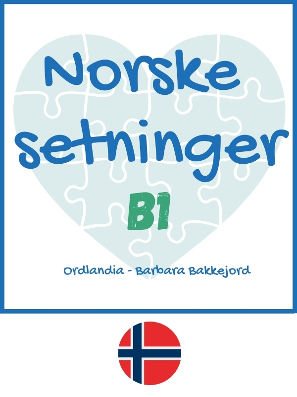 Produkt-bilde av  Norske setninger B1 (NO) BOKMÅL