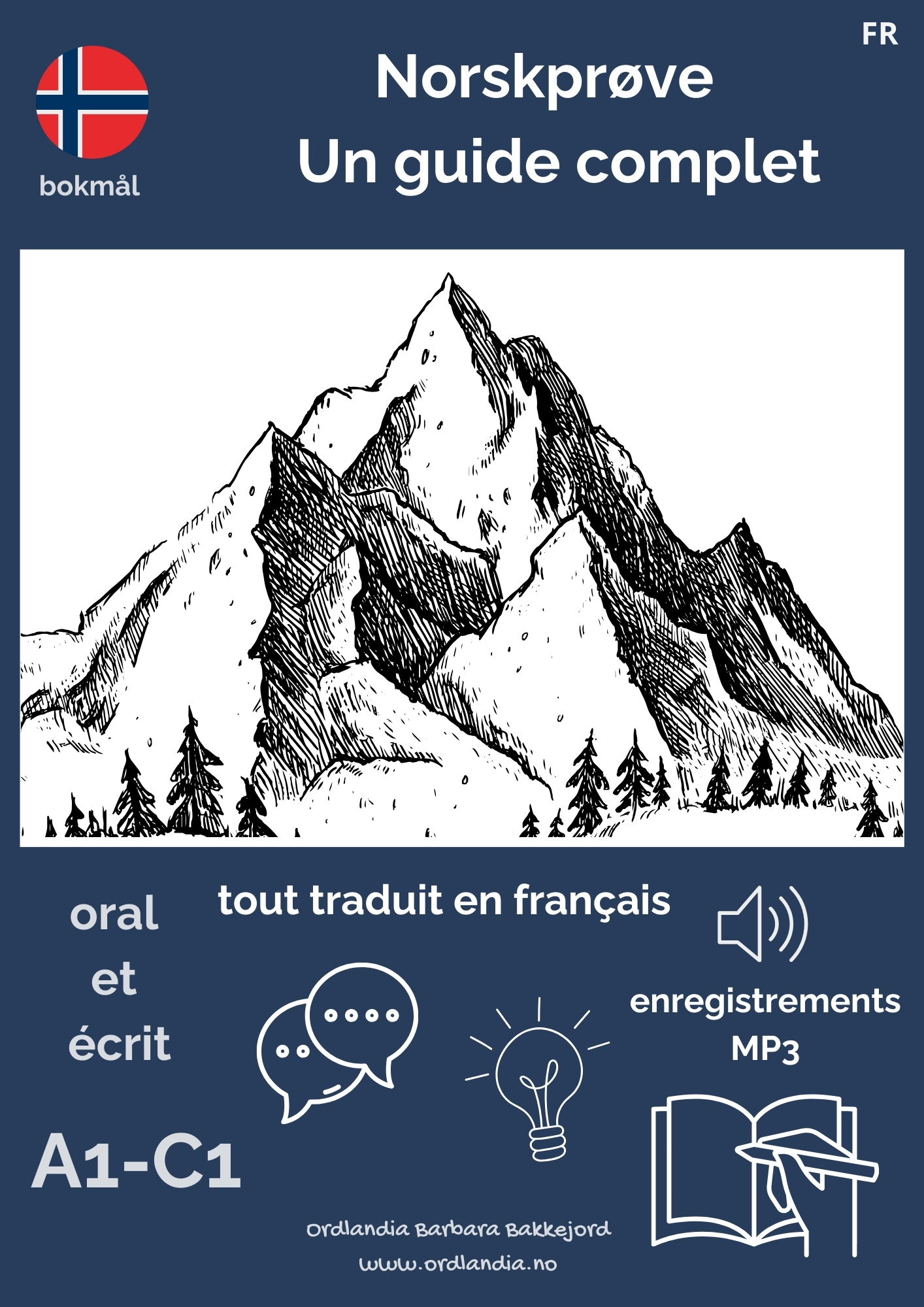 Produkt-bilde av  Norskprøve Un guide complet (FR) BOKMÅL