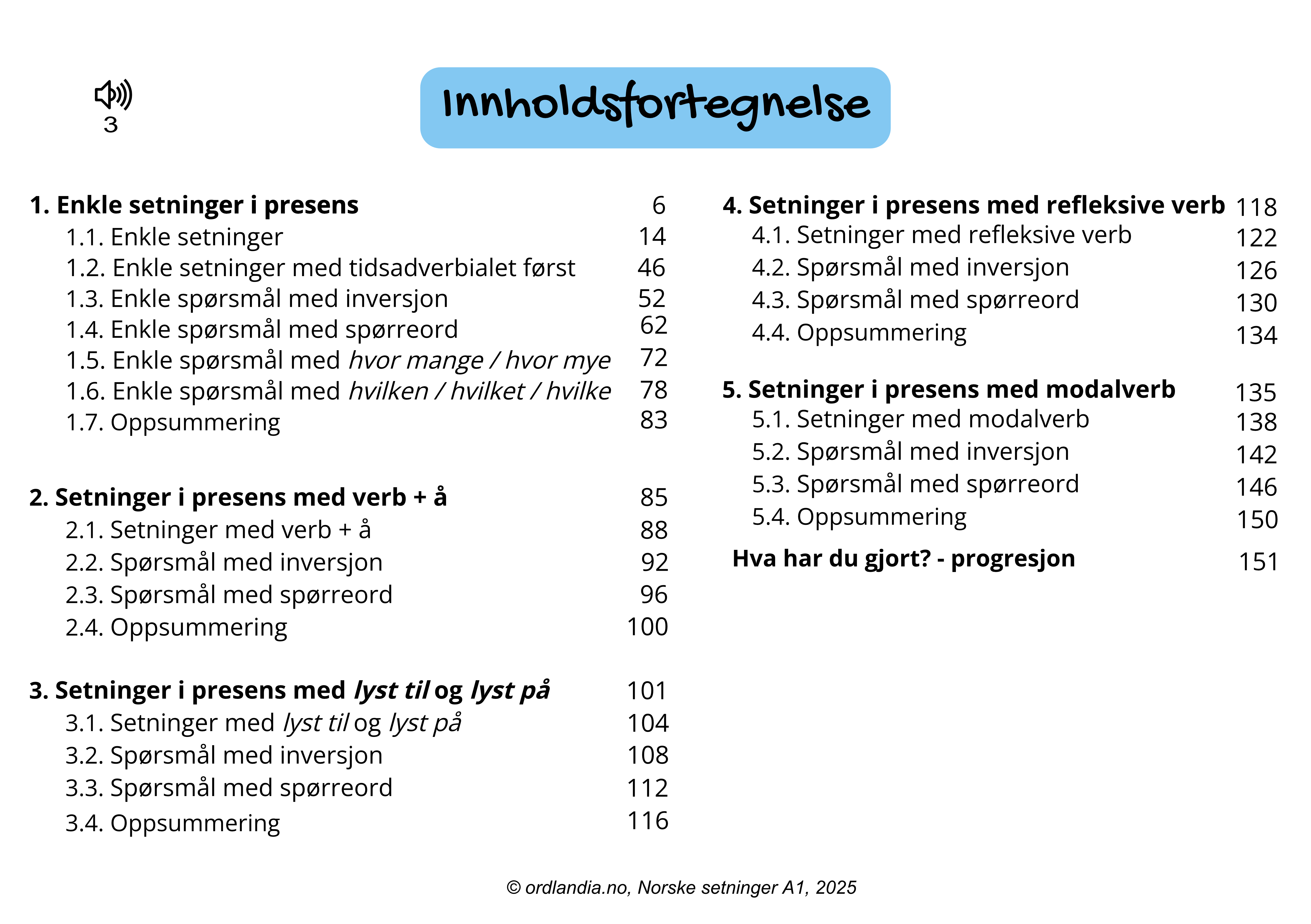 Innholdsfortegnelse
