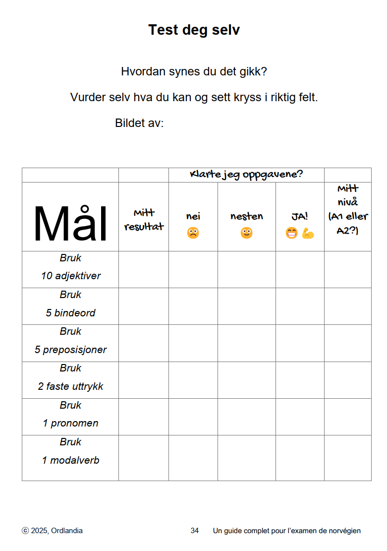 fr test deg selv
